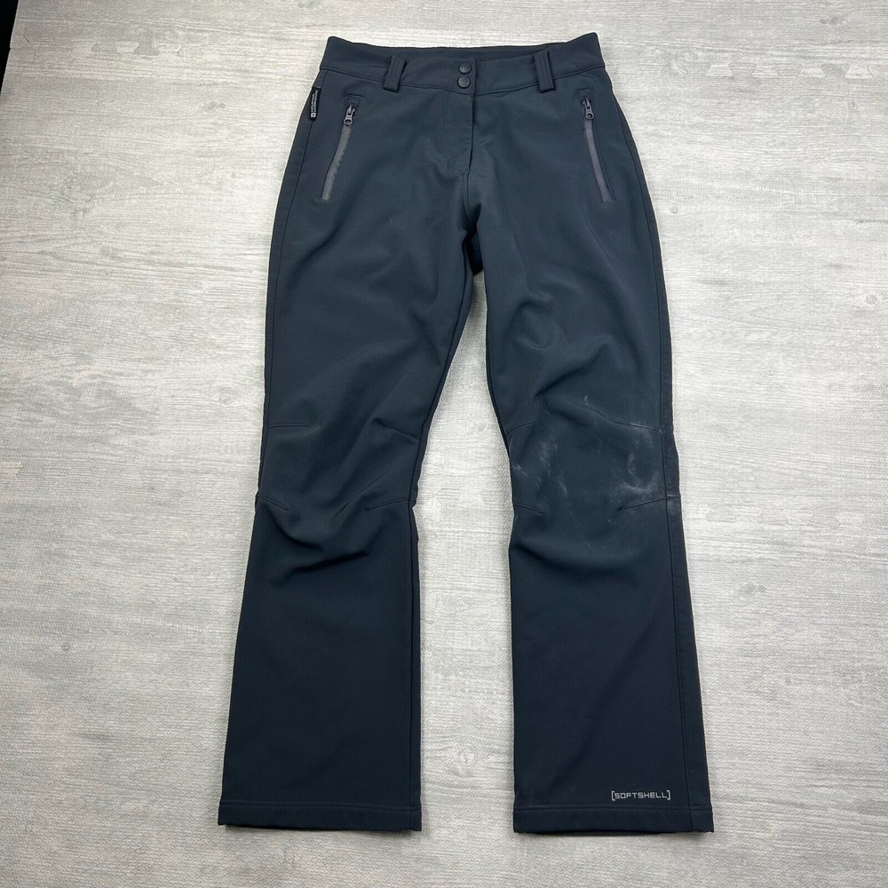 Mountain Warehouse Softshell Pants Adult 6 Gray Trousers Vermont Water Resistant